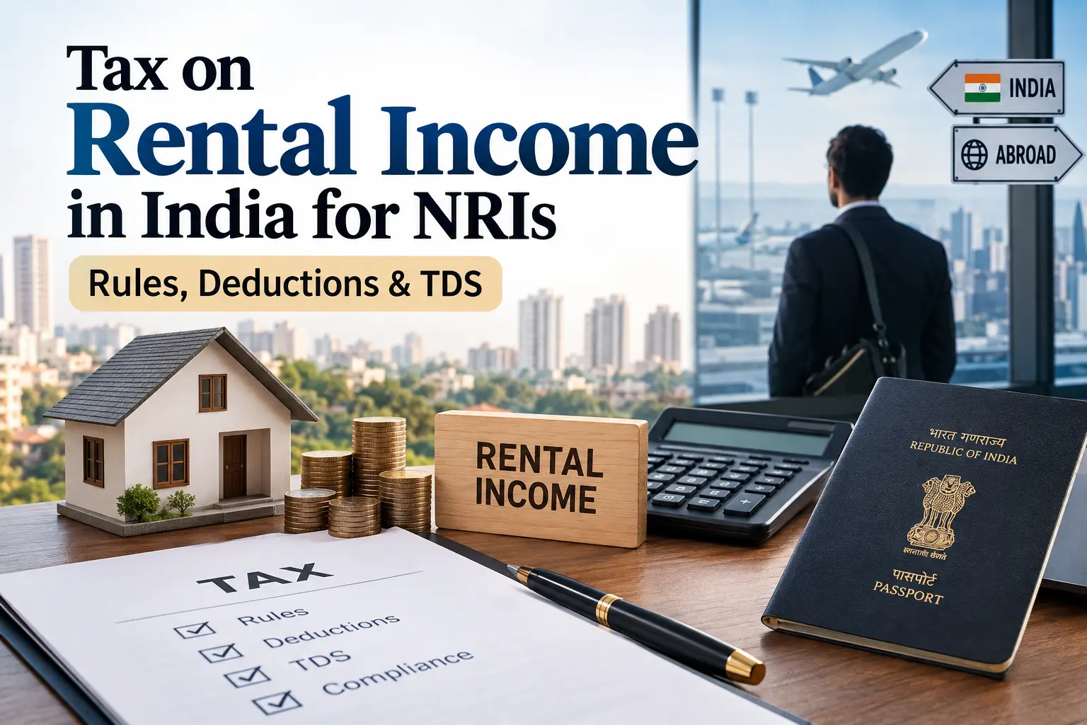 Articles, Blogs and Videos tax on rental income in india for nris rules, deductions & tds