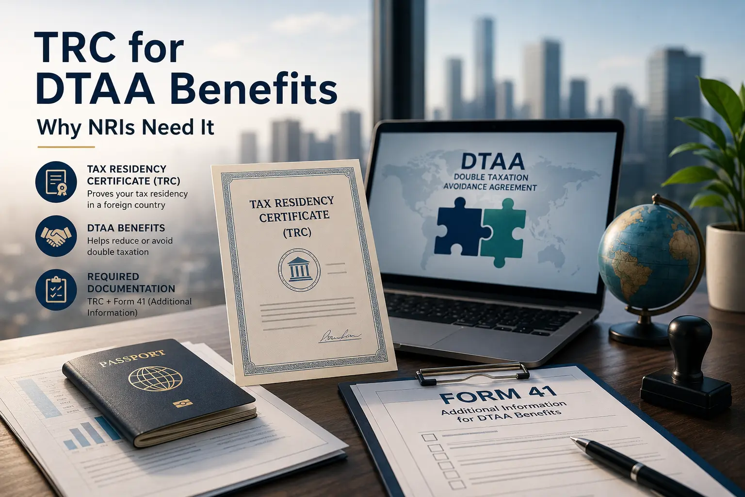 tax residency certificate trc nri dtaa benefits